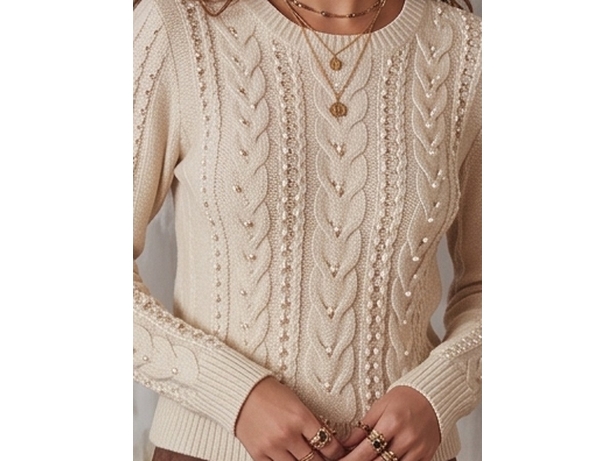 Embellished Pearly Cables