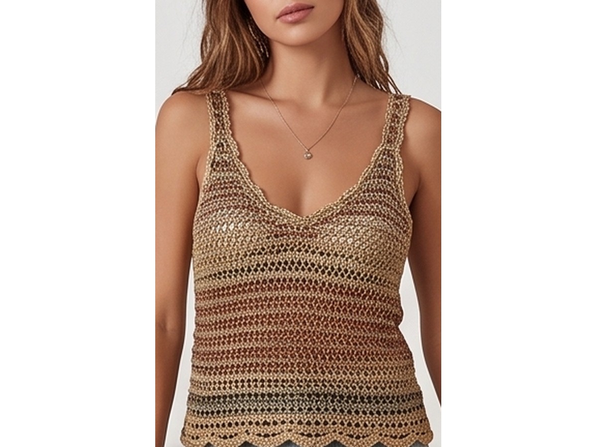 Metallic Thread Crochet