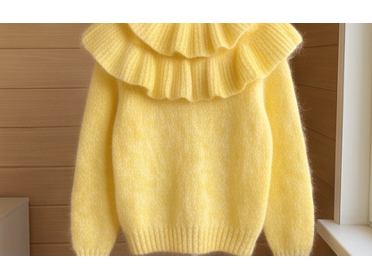 Sculptural Ruffle Collar