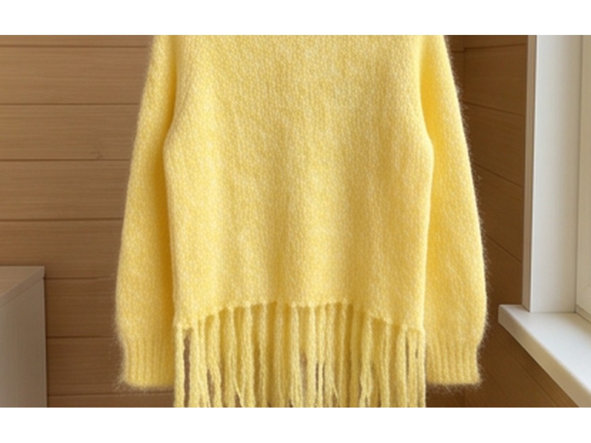 Long Fringed Hem