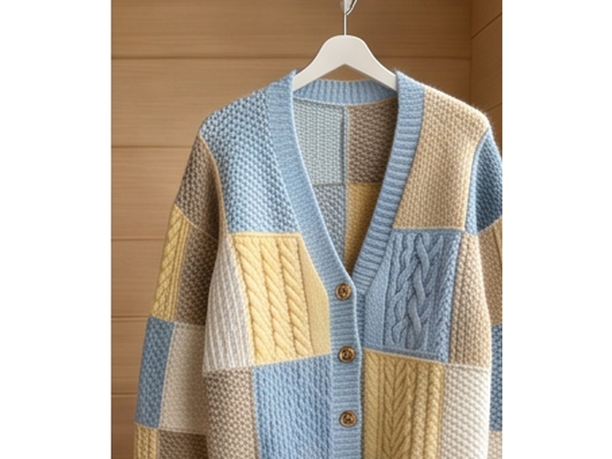 Patchwork Cardigan